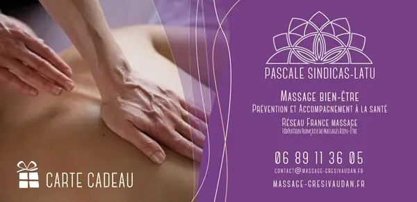 carte cadeau massage grésivaudan