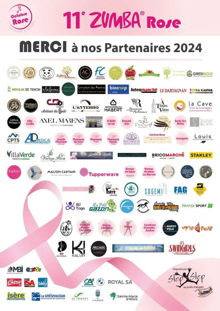 11e ZUMBA Rose - Association Step by Step - Le Touvet