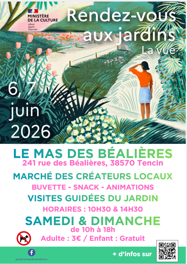 RDV aux Jardins 2026 - Jardin Le Mas des Béalières